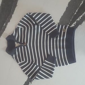 Preppy Striped H&M Big Boy Sweater Size 6-8